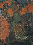 Paul Gauguin Motherly love oil painting on canvas
